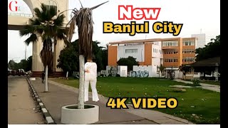 4K Virtual Street Walk Banjul City  The Gambia [upl. by Cartwell]