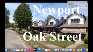 🐇 Oak Street Newport 41071 🐇 TheStreetsOfCincinnati CityofNewportKentucky🐇 [upl. by Gerome]