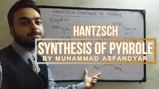 Hantzsch Synthesis of Pyrrole [upl. by Eiltan]