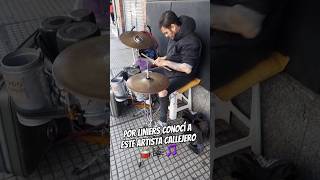 Por Liniers conocí a este artista callejero 🥁 🎼 🎵 rider music capital shorts [upl. by Rosemarie441]