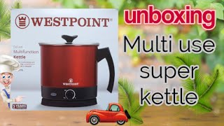 WestPoint Multi Function Kettle WF6175  Cordless Coffee amp Tea Kettle  Warm or Cook Food [upl. by Soble]