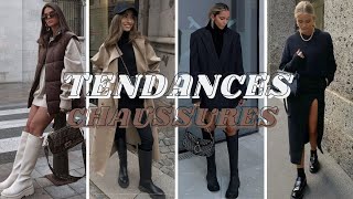 LES TENDANCES CHAUSSURES À AVOIR CET AUTOMNEHIVER 20222023 [upl. by Rexfourd]