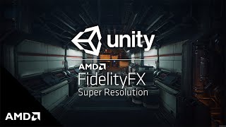 AMD FidelityFX Super Resolution Unity HDRP FSR Performance Demo [upl. by Ahsanat]