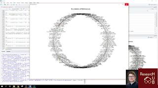 Bibliometrics 13 CoCitation analysis of reference using R [upl. by Ahsaekal]