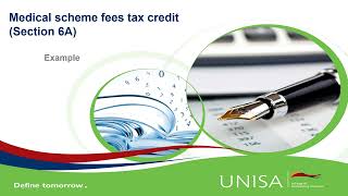 Individuals Medical scheme fees tax credits s6A [upl. by Anrak872]