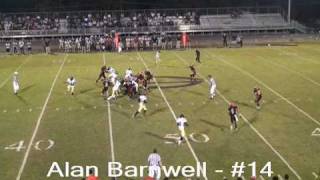 Alan Barnwell  14  RB  Cummings High School vs Graham [upl. by Ankney852]