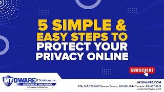 5 Simple amp Easy Steps to Protect Your Privacy Online [upl. by Asset]