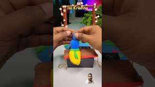 Jai Krishna viral diy janmastamicraft krishnacraft craft gopaljicraftingjanmastmidecoration [upl. by Nirra]