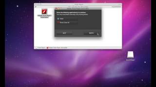 How do I revert to a previous version of Flash Player on OS X [upl. by Allenotna]