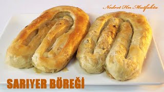 EVDE GERÇEK SARIYER BÖREĞİ YAPIMI – TEL TEL AYRIŞAN EL AÇMASI PATATESLİ BÖREK TARİFİ [upl. by Sivek251]