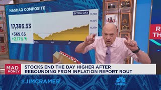 Jim Cramer talks tech leading the markets higher [upl. by Oren]