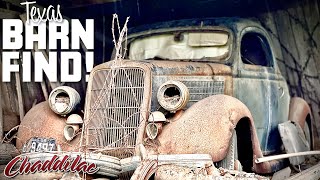 Texas Barn Find · 1935 Ford 3W coupe sitting since 1958 [upl. by Sabelle]