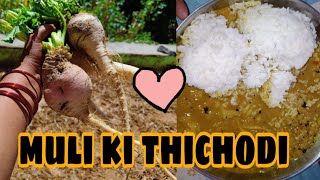 Aj banayi humne pahadi muli ki thichodiii😋😋 [upl. by Khanna512]