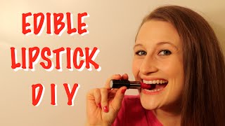 How To Make Edible Lipstick That Really Works [upl. by Htnicayh613]