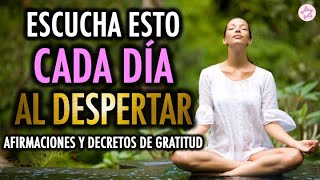 🌤🙏🏻 Afirmaciones y Decretos Positivos Para Empezar Bien El Día 💜🤩 Motivación Para La Mañana [upl. by Allsun112]