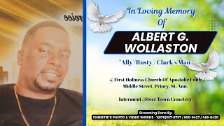 Albert Wollaston Thanksgiving Service [upl. by Yttap114]