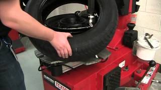 Tire Machine Tire Remove amp Install [upl. by Standing630]