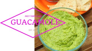 RICETTA GUACAMOLE ANGY SIMPLE food [upl. by Aidyn993]