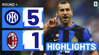 InterMilan 51  Inter claim city bragging rights Goals amp Highlights  Serie A 202324 [upl. by Enaid]