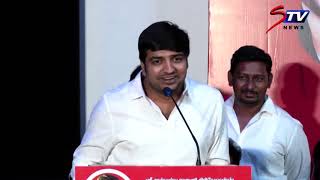 actor sathish FUN speech at Vedigundu Pasangge movie audio launchDenes KumarSTV [upl. by Remot]