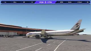 MSFS SJX030 OEJN→LTFM IVAO Olympic Games World Tour 2024 Leg 26 [upl. by Niwled]