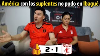 Reacciones Deportes Tolima 2 vs América de Cali 1 Fecha 3 Liga Bet´lay 2024 I [upl. by Si]