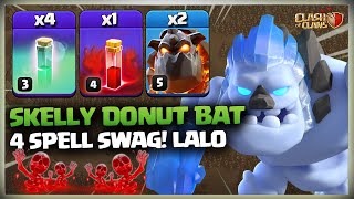 After Update TH12 LALO ATTACK  Th12 Skelly Donut LaLo  Best Th12 SUI LALO Strategy in Coc [upl. by Lucretia]