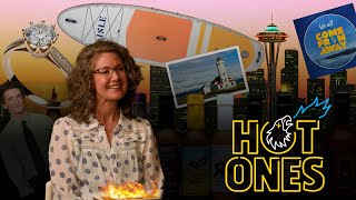 Hot Ones  Chrystal Helmcke Discusses Theatre and Paddleboarding While Battling Hot Sauce [upl. by Ahsekahs8]