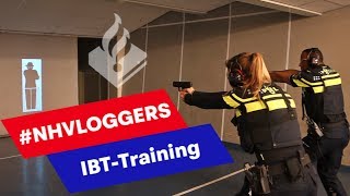 NHVloggers IBTTraining oa schieten en pepperspray [upl. by Gnus]