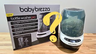 Can It Clean Bottles Well  Unbox amp Test The Baby Brezza Bottle Washer Pro [upl. by Eillas]