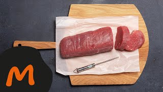 Niveau de cuisson d’un médaillon de bœuf – Tutoriel Migusto [upl. by Debera]