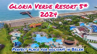 Gloria Verde Resort 5 🌟  Belek Antalya Turkey 🇹🇷 [upl. by Atenahs]