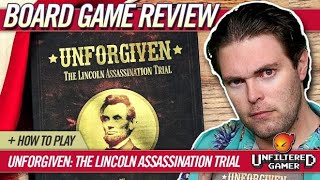 Unforgiven Board Game  How to and Review [upl. by Menendez]