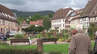 Wissembourg Alsace France Marche und kleiner Rundgang 8102016 [upl. by Elocel]