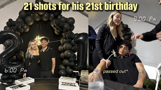 JAKES 21ST BIRTHDAY PARTY VLOG  We turned up [upl. by Gustav]