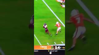 Hokies S 18 Mose Phillips III wsweet goal line pickoff [upl. by Limak]