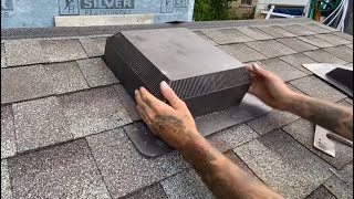 How To Install Roof Vents [upl. by Adlesirhc]