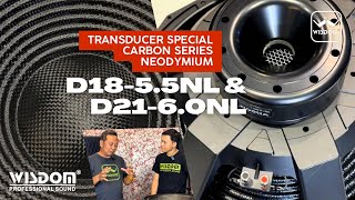 TRANSDUCER SPECIAL CARBON SERIES NEODYMIUM D1855NL amp D2160NL [upl. by Nodle]