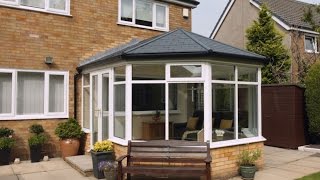 Replacement Conservatory Roof   Ultraroof Tiled Roof  Ultraframe [upl. by Pennebaker]