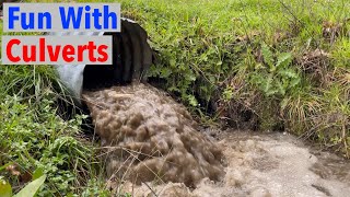 Unclogging Culverts Fixing Roads 1800s Cabin amp Cows [upl. by Cavan]