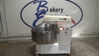 Esmach Spiral Mixer Dough capacity 352 lbs Running [upl. by Frey394]