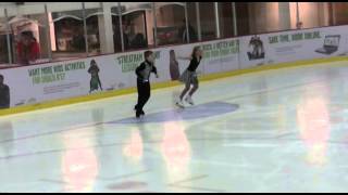 Streatham Ice Centre West End Winter Wonderland ABBA Mix Ice Dance Couples [upl. by Masson75]