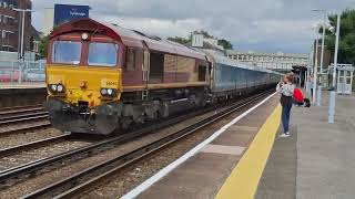 Tuesday 3rd September 2024 Trains at Eastleigh including 47805 57311 59102 and 66796 [upl. by Fagaly]