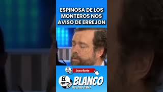 ESPINOSA DE LOS MONTEROS DE VOX AVISO DE IÑIGO ERREJON shorts iñigoerrejon espinosadelosmonteros [upl. by Clere]