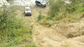 Jeep Failed Hill climb on Suicide Hill at Kirton Off Road Center [upl. by Dib]