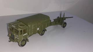 Matador amp 55quot gun Airfix kit step by step building [upl. by Bittner34]