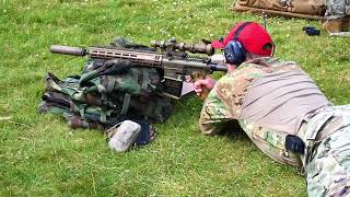 Range Day Special The M110 Semi Automatic Sniper System in Action [upl. by Leftwich]