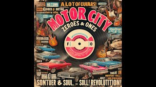 MOTOR CITY ZEROES amp ONES Detroit Rock AI Virtual Compilation by GEORGE Stereophonic Recordings [upl. by Abad213]