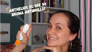 ANTHELIOS XL SPF 50 BRUMA ANTIBRILLO DE LA ROCHE POSAY Un protector solar en formato novedoso 😚 [upl. by Navets677]