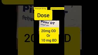 piroxicam dispersible tablets in hindi [upl. by Boucher]